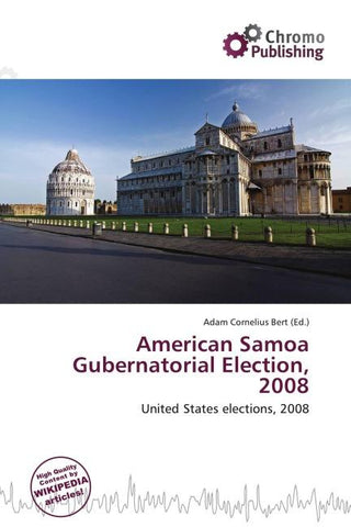 American Samoa Gubernatorial Election, 2008