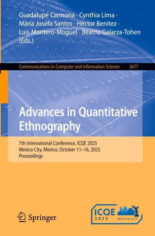 Advances in Quantitative Ethnography