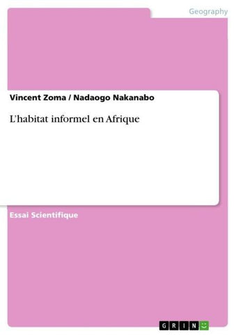 L'habitat informel en Afrique