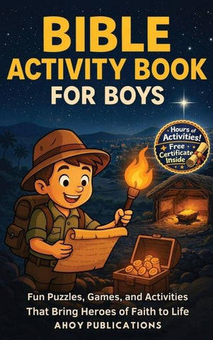 Bible Activity Book for Boys