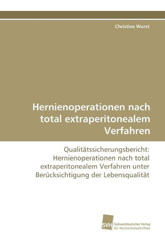 Hernienoperationen nach total extraperitonealem Verfahren
