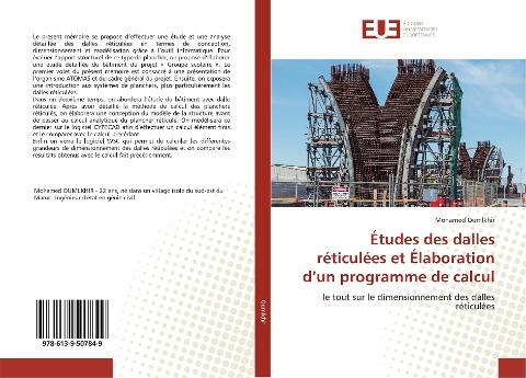 Études des dalles réticulées et Élaboration d'un programme de calcul