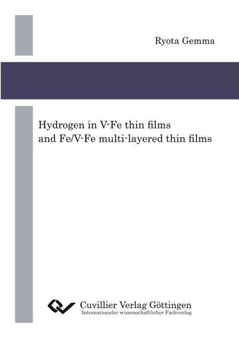 Hydrogen in V-Fe thin films and Fe/V-Fe multi-layered thin films