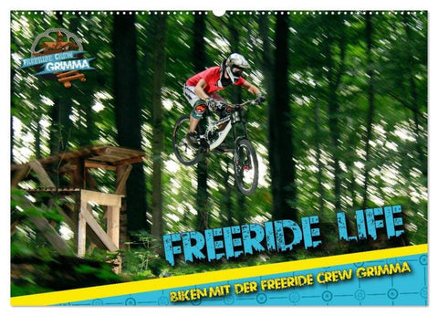 Freeride Life (Wandkalender 2026 DIN A2 quer), CALVENDO Monatskalender