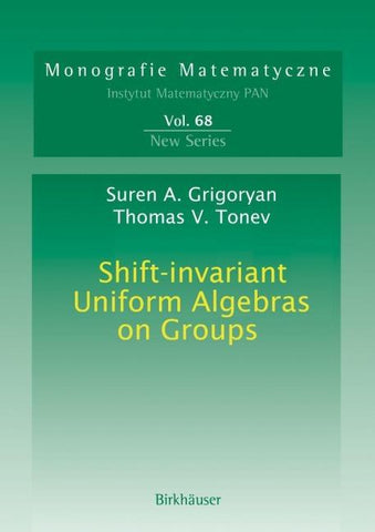 Shift-invariant Uniform Algebras on Groups