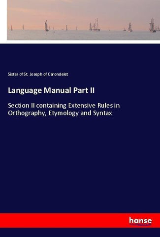 Language Manual Part II