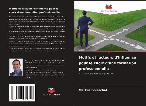 Motifs et facteurs d'influence pour le choix d'une formation professionnelle