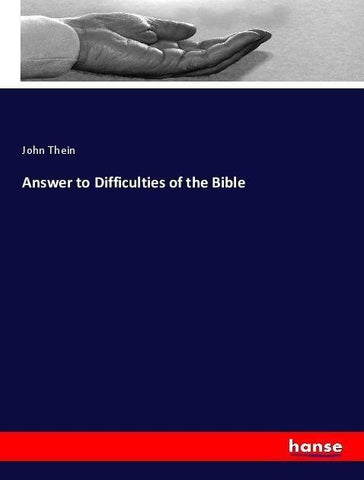 Answer to Difficulties of the Bible