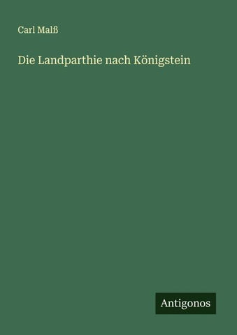 Die Landparthie nach Königstein