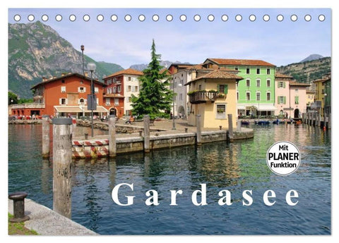 Gardasee (Tischkalender 2026 DIN A5 quer), CALVENDO Monatskalender