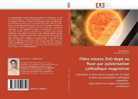 Films minces ZnO dopé au fluor par pulvérisation cathodique magnétron