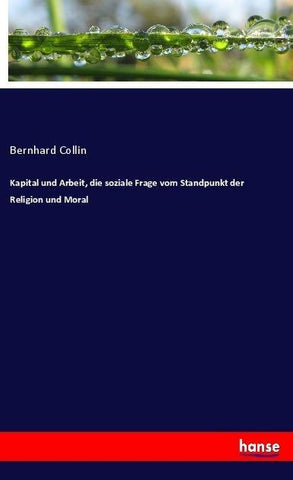 Kapital und Arbeit, die soziale Frage vom Standpunkt der Religion und Moral