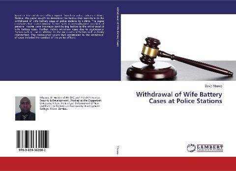 Withdrawal of Wife Battery Cases at Police Stations