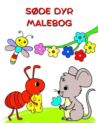 Søde Dyr Malebog