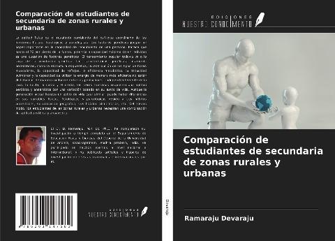 Comparación de estudiantes de secundaria de zonas rurales y urbanas