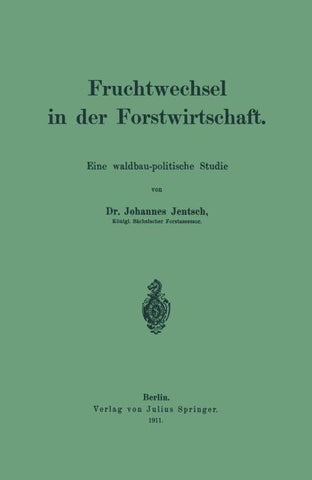 Fruchtwechsel in der Forstwirtschaft