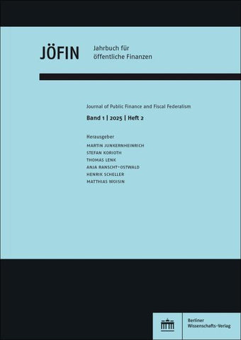 Jahrbuch für öffentliche Finanzen 1 (2025) 2