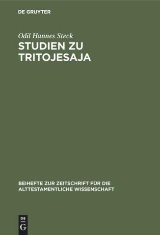 Studien zu Tritojesaja