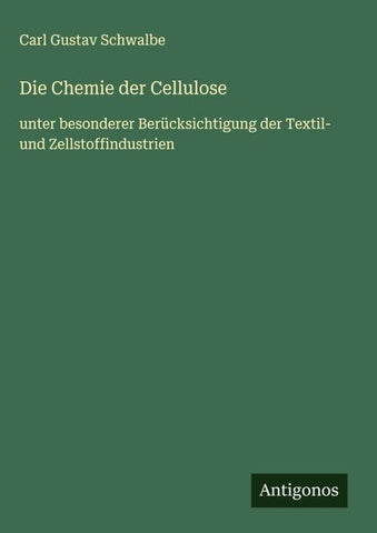 Die Chemie der Cellulose