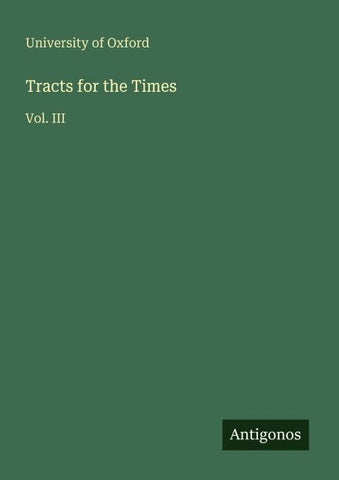 Tracts for the Times