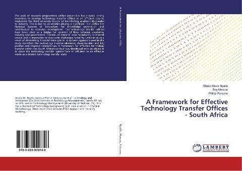 A Framework for Effective Technology Transfer Offices - South Africa