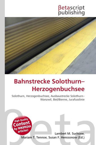 Bahnstrecke Solothurn-Herzogenbuchsee