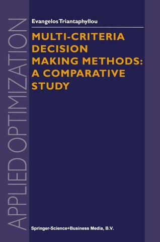 Multi-criteria Decision Making Methods