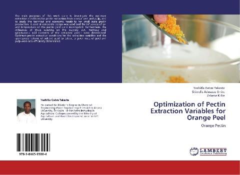 Optimization of Pectin Extraction Variables for Orange Peel