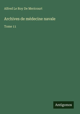 Archives de médecine navale