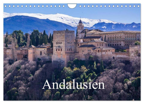 Andalusien (Wandkalender 2026 DIN A4 quer), CALVENDO Monatskalender