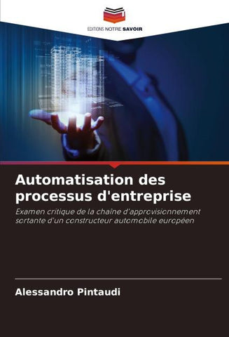 Automatisation des processus d'entreprise