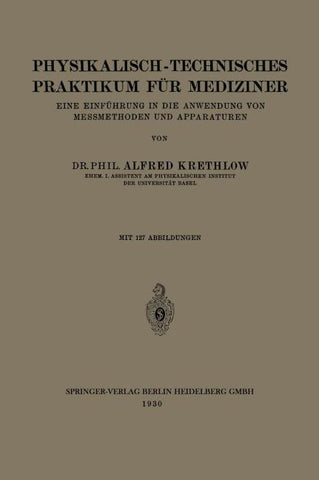 Physikalisch-technisches Praktikum für Mediziner
