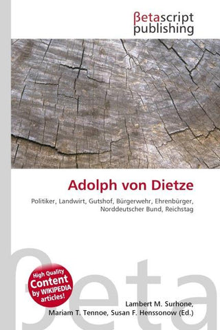 Adolph von Dietze