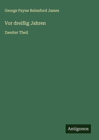 Vor dreißig Jahren