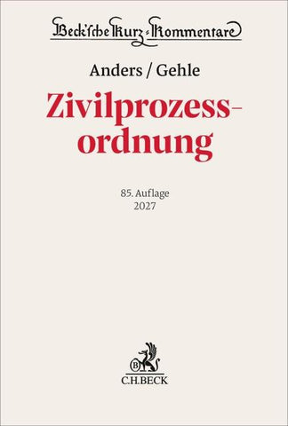 Zivilprozessordnung. ZPO