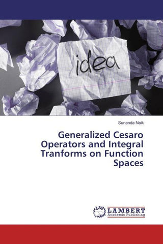 Generalized Cesaro Operators and Integral Tranforms on Function Spaces