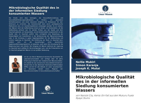 Mikrobiologische Qualität des in der informellen Siedlung konsumierten Wassers