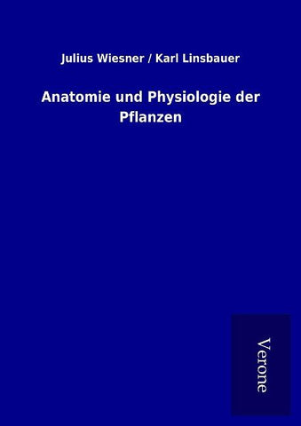 Anatomie und Physiologie der Pflanzen