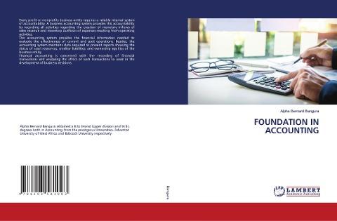 FOUNDATION IN ACCOUNTING