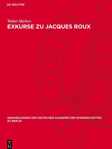 Exkurse zu Jacques Roux