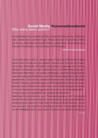 Social Media_Konversationskunst. Wie wärs denn schön?