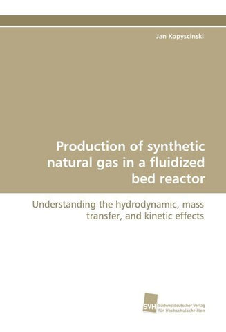 Production of synthetic natural gas in a fluidized bed reactor