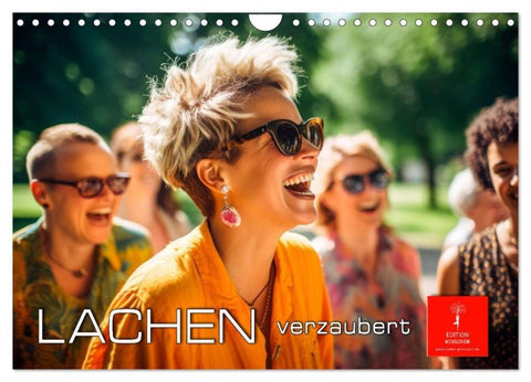 Lachen verzaubert (Wandkalender 2026 DIN A4 quer), CALVENDO Monatskalender