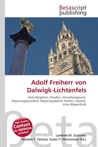 Adolf Freiherr von Dalwigk-Lichtenfels