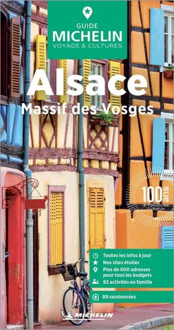 Michelin Le Guide Vert Alsace et les Vosges