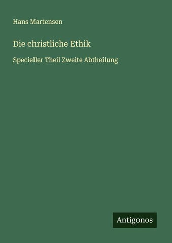Die christliche Ethik