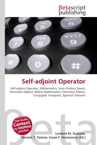 Self-adjoint Operator