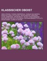 Klassischer Oboist