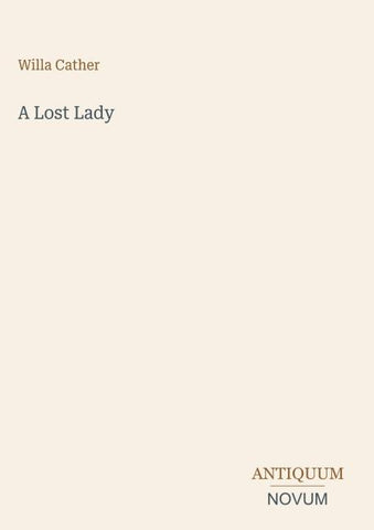 A Lost Lady