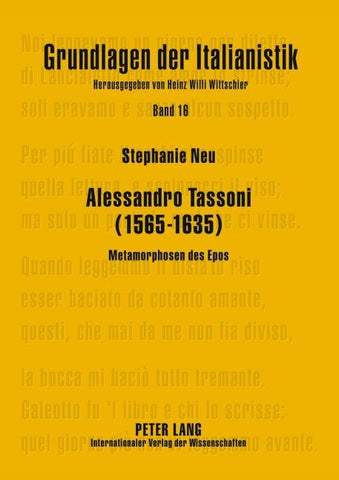 Alessandro Tassoni (1565-1635)